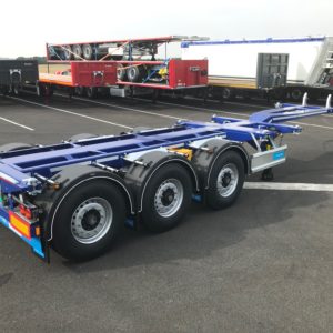 D-tec - Châssis Flexitrailer 20 2x20 40 45 et 30' - NEUF